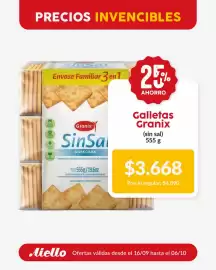Catálogo Supermercados Aiello Página 6: Granix galletas granix €3.668,00
