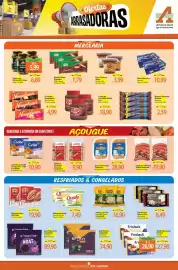 Folheto Atacadão Página 2: Excelsior - linguiça churrasco congelada €9,90, Ouro - batata pre-frita da terra congelada €16,90