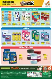 Folheto Atacadão Página 4: Florax - papel higiênico €29,90, Ypê - detergente líquido €2,09