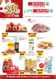 Spar Market akciós újság hét 39 Oldal 1: Alpro növényi ital €999,00, Lindt gold csokoládé €999,00