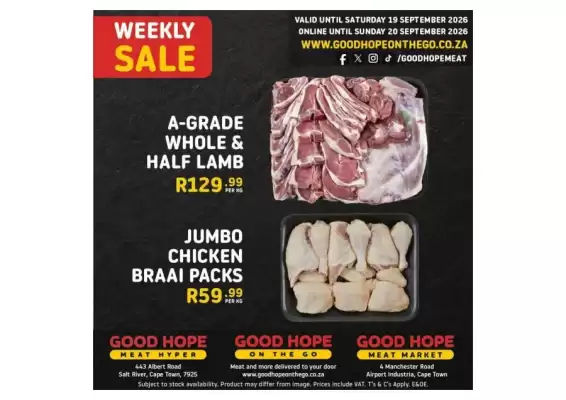 Good Hope Meat Hyper (valid until 20-09)