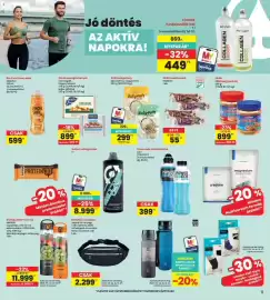 Interspar akciós újság hét 39 Oldal 11: SPAR zabpehely €299,00, SPAR müzliszelet €55,00
