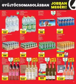 Interspar akciós újság hét 39 Oldal 13: NATURAQUA ÁSVÁNYVÍZ €139,00