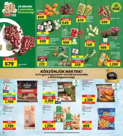 Interspar akciós újság hét 39 Oldal 8: Bio koktélparadicsom csomagolt €599,00, Mandarin €899,00