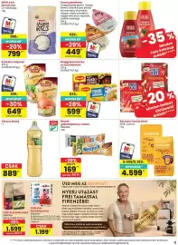 Spar akciós újság hét 39 Oldal 11: Spar jázmin rizs €799,00, Hamé pástétom €449,00