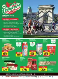 Spar akciós újság hét 39 Oldal 12: Riska tej €165,00, Tolle tejföl €899,00