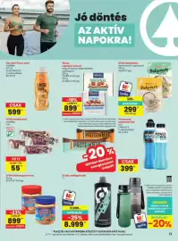 Spar akciós újság hét 39 Oldal 13: Spar zabpehely €299,00, Powerade izotóniás ital €399,00