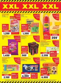 Spar akciós újság hét 39 Oldal 3: Hell energiailtal €969,00, Haribo xxl gumicukor €1.399,00