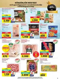 Spar akciós újság hét 39 Oldal 5: Székely Csürke csirkemellfilé €2.399,00, Kaosa termék €2.899,00
