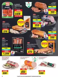 Spar akciós újság hét 39 Oldal 6: EFeF csirkemellsonka €299,00, Regnum juhbeles virsli €1.299,00