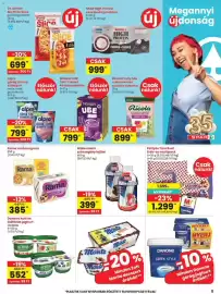 Spar akciós újság hét 39 Oldal 9: Müller milch zsírszegény tejital €399,00, Rama sütőmargarin €385,00