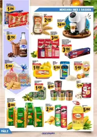 Folheto Neomáquina Página 2: Marmelada ferbar €1,59, Bolacha elledi poker €1,29
