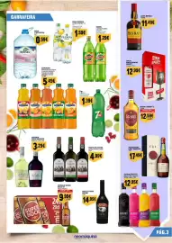 Folheto Neomáquina Página 3: Porto velhotes €4,99, Whisky Grant's €12,59