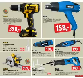 Jem & fix tilbudsavis uge 39 Side 17: Prize limpistol 4 v €138,00, Prize multisliber €198,00