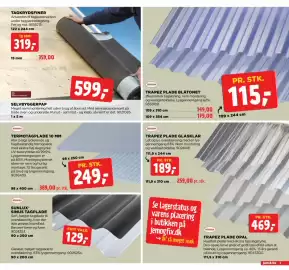 Jem & fix tilbudsavis uge 39 Side 3: Rodena Sunlux Sinus Tagplade €129,00, Rodena termotagplade 10 mm €249,00
