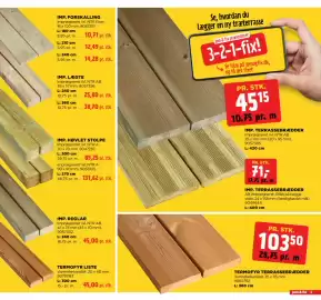Jem & fix tilbudsavis uge 39 Side 5: Termofyr Terrassebrædder €103,50, Imp. Terrassebrædder €45,15
