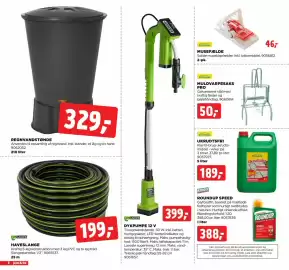 Jem & fix tilbudsavis uge 39 Side 8: Regnvandstønde €329,00, Garden haveslange €199,00