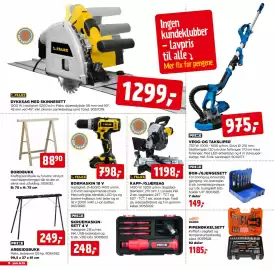 Jem & fix kundeavis uke 39 Side 14: SKRUEMASKINSETT 4 V €248,00, BORDBUKK €88,90
