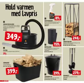 Jem & fix kundeavis uke 39 Side 2: VEDSTABLER €248,00, ASKESTØVSUGER €349,00
