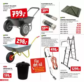 Jem & fix kundeavis uke 39 Side 20: 2-HJULET TRILLEBÅR €799,00, GASSBRENNER €498,00