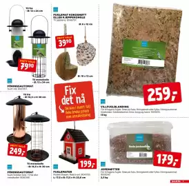 Jem & fix kundeavis uke 39 Side 3: FUGLEMAT KOKOSNØTT ELLER KJEMPEKONGLE €39,90, JORDNØTTER €179,00