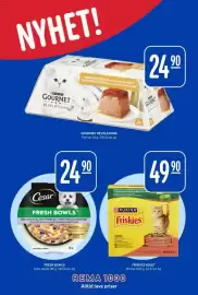 Rema 1000 kundeavis Side 15: FRESH BOWLS €24,90, FRISKIES ADULT €49,90