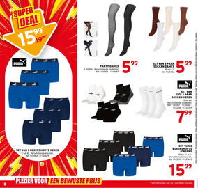 Trafic folder Pagina 8: Panty dames €5,99, Set van 5 paar sokken dames €5,99