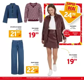 Trafic folder Pagina 3: Jeans dames €22,99, Rokje dames €19,99
