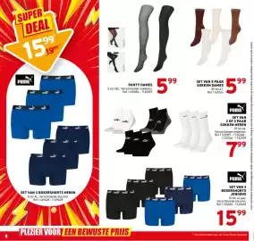 Trafic folder Pagina 8: Panty dames €5,99, Set van 5 paar sokken dames €5,99