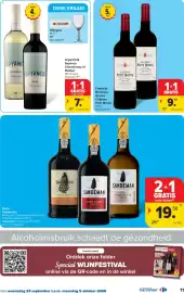 Carrefour folder Pagina 11: Frankrijk Bordeaux Graves Château Petit Mouta €9,99
