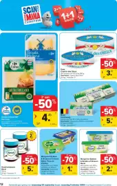 Carrefour folder Pagina 12: Kaas Caprice des Dieux €3,78, Hazelnootpasta Becel €5,84