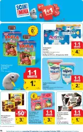 Carrefour folder Pagina 14: Drinkzakjes om mee te nemen Danonino €3,05, Yoghurt Greek Style Alpro €2,79