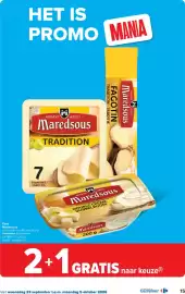 Carrefour folder Pagina 15: Kaas Maredsous €6,99