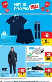 Carrefour folder Pagina 46: T-shirt Entrada in polyester Climacool voor heren €9,99, Joggingbroek of hoodie voor heren €14,99