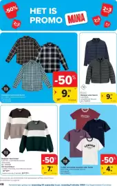 Carrefour folder Pagina 48: Flanellen hemd voor heren €9,99, Sweater voor heren €7,99