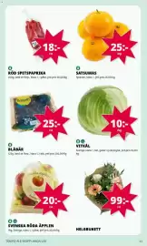 Tempo reklamblad vecka 39 Sida 2: Vitkål €10,00, Röd spetspaprika €18,00