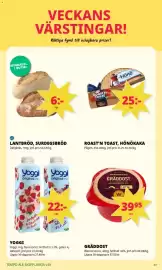 Tempo reklamblad vecka 39 Sida 4: Yoggi €22,00, Wernerssons Gräddost €39,95