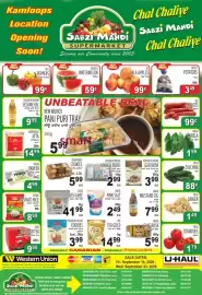 Sabzi Mandi Supermarket flyer week 38 Page 1