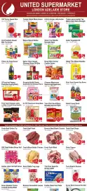 United Supermarket flyer week 38 Page 1