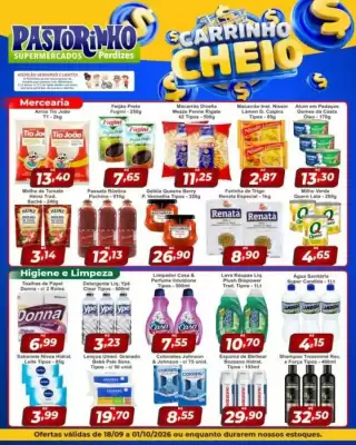 Catálogo Supermercado Pastorinho (válido até 1-10)