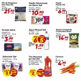 Tabloide Dia Página 2: Bem brasil - batata congelada crinkle €14,90, Adria - torrada €3,99