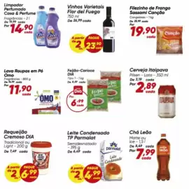 Tabloide Dia Página 6: Dia - feijão-carioca €6,99, Cremoso - requeijão cremoso €2,69