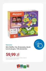 Smyk gazetka Strona 3: Klocki konstrukcyjne Mini Waffle City Śmieciarka 148 elementów Marioinex €59,99