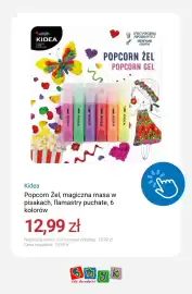 Smyk gazetka Strona 4: Popcorn Żel magiczna masa w pisakach flamastry puchate 6 kolorów Kidea €12,99