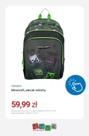 Smyk gazetka Strona 5: Plecak szkolny Minecraft Yamann €59,99