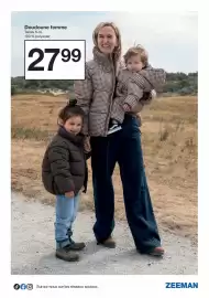 Catalogue Zeeman semaine 38 page 3: Doudoune femme €27,99