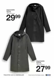 Catalogue Zeeman semaine 38 page 8: Impermeable femme €29,99