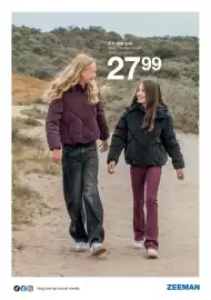 Zeeman folder week 38 Pagina 5: Kinder jas Maat 134-164/8-14Y 100% polyester 27 99 O Volg ons op social media ZEEMAN
