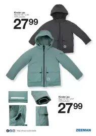 Zeeman folder week 38 Pagina 7: Kinder jas €27,99, Kinder jas €27,99