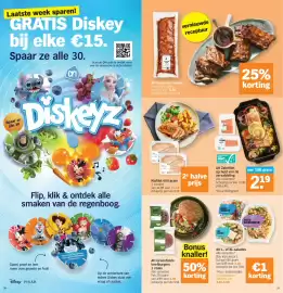 Albert Heijn folder week 39 Pagina 15: AH Zalmfilet op huid van de versafdeling €2,19, Kipfilet €11,23